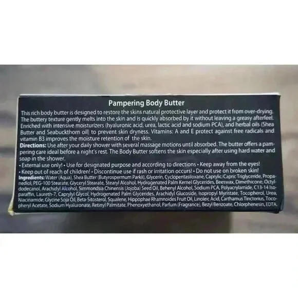 Anna Lotan Pro Pampering Body Butter Lotion Cream (200ml) - Picture 5 of 10